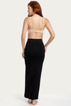 Zivame Medium Control Mermaid Saree Shapewear With Flare™- Black — thumbnail 3