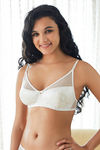 Zivame Bridal Padded Non Wired Full Coverage Bra-White — thumbnail 5