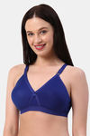 Planetinner Non Padded Crossfit Full Coverage T-Shirt Bra - Blue — thumbnail 4
