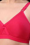 Planetinner Non Padded Crossfit Full Coverage T-Shirt Bra - Dark Pink — thumbnail 5