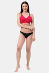 Planetinner Non Padded Non Wired Everday Wear Full Coverage Bra - Dark Pink — thumbnail 7