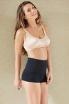 Zivame Medium Control Highwaist Brief-Black — thumbnail 2