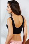 Zivame Full Coverage At-Home Slip On Bra- Black — thumbnail 3