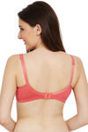 Zivame Made for Moms Non Padded Non Wired 3/4th Coverage Maternity / Nursing Bra-Coral Pink — thumbnail 3