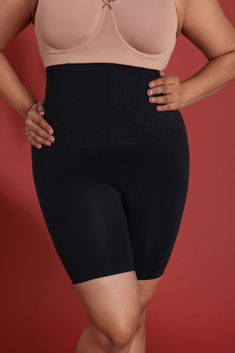 Zivame All day Highwaist Thigh Shaper - Black — image 12