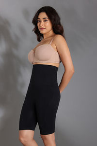 Zivame All day Highwaist Thigh Shaper - Black — thumbnail 4