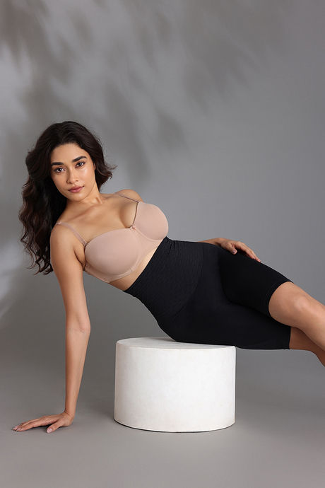 Zivame All day Highwaist Thigh Shaper - Black — image 5