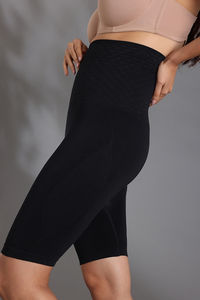 Zivame All day Highwaist Thigh Shaper - Black — thumbnail 6