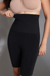 Zivame All day Highwaist Thigh Shaper - Black — thumbnail 7
