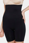 Zivame All day Highwaist Thigh Shaper - Black — thumbnail 7