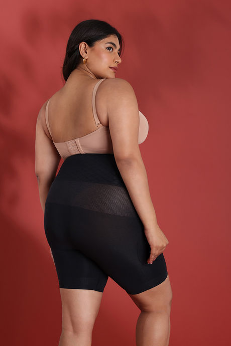 Zivame All day Highwaist Thigh Shaper - Black — image 10