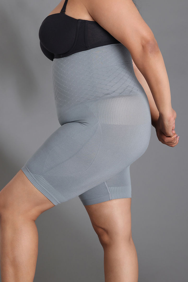 Zivame All day Highwaist Thigh Shaper - Grey — image 7
