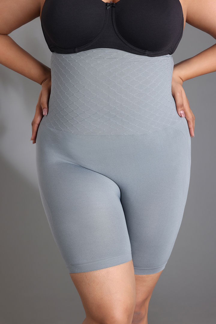 Zivame All day Highwaist Thigh Shaper - Grey — image 8