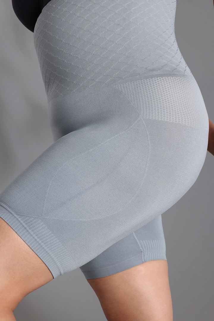 Zivame All day Highwaist Thigh Shaper - Grey — image 9