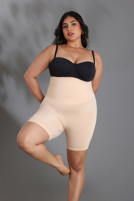 Zivame All day Highwaist Thigh Shaper - Skin — image 8