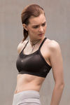Puma Medium Impact Wirefree Sports Bra- Black — thumbnail 3