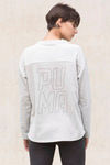 Puma Swagger Crew Sweat Shirt- Light Gray — thumbnail 2