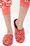 Zivame Hearts N Love Fluffy Home Slip-Ons — thumbnail 3