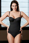 Zivame Thermo Slimming High Control Shaping Bodysuit - Black — thumbnail 4