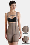 Zivame Post-Surgical Tummy Cinching Medium Control Bodysuit - Brown — thumbnail 1