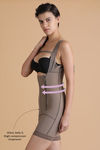 Zivame Post-Surgical Tummy Cinching Medium Control Bodysuit - Brown — thumbnail 2
