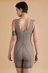 Zivame Post-Surgical Tummy Cinching Medium Control Bodysuit - Brown — thumbnail 4