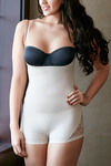 Zivame Thermo Slim Waist Clincher Body Suit - Nude — thumbnail 3