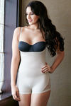 Zivame Thermo Slim Waist Clincher Body Suit - Nude — thumbnail 4