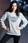 Zivame Embrace Fleece Lined Relax-Fit Sweatshirt With New York Print — thumbnail 1