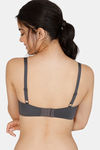 Zivame Wonderwire Padded 3/4Th Coverage T-Shirt Bra - Grey — thumbnail 2