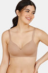 Zivame Wonderwire Padded 3/4Th Coverage T-Shirt Bra - Roebuck — thumbnail 1