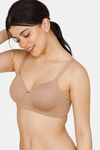 Zivame Wonderwire Padded 3/4Th Coverage T-Shirt Bra - Roebuck — thumbnail 3
