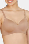 Zivame Wonderwire Padded 3/4Th Coverage T-Shirt Bra - Roebuck — thumbnail 4