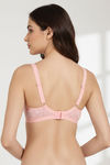 Zivame Laminated Cup Non Wired Full Coverage T-Shirt Bra - Pearl — thumbnail 3