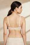 Zivame Laminated Cup Non Wired Full Coverage T-Shirt Bra - Skin — thumbnail 4