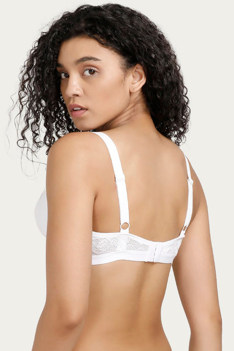 

Penny By Zivame Double Layered Bra White, Whites