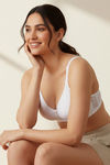 Zivame Laminated Cup Non Wired Full Coverage T-Shirt Bra - White — thumbnail 5