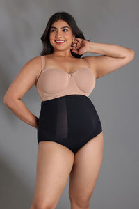 Zivame All Day Highwaist Shaper Brief - Black — thumbnail 7