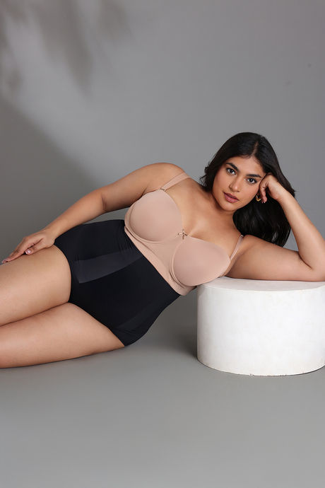 Zivame All Day Highwaist Shaper Brief - Black — image 9