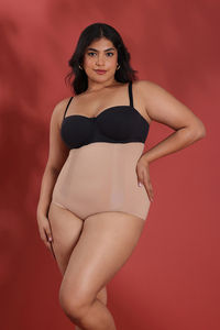 Zivame All Day Highwaist Shaper Brief - Skin — thumbnail 2