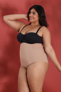 Zivame All Day Highwaist Shaper Brief - Skin — thumbnail 3