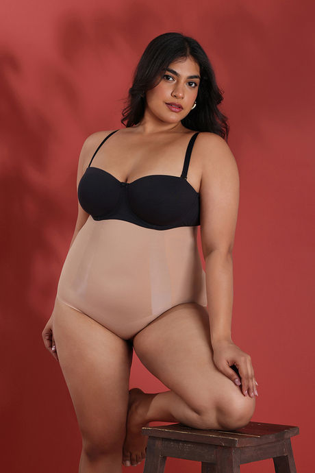 Zivame All Day Highwaist Shaper Brief - Skin — image 5