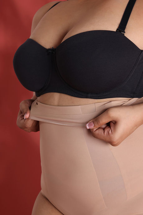 Zivame All Day Highwaist Shaper Brief - Skin — image 7