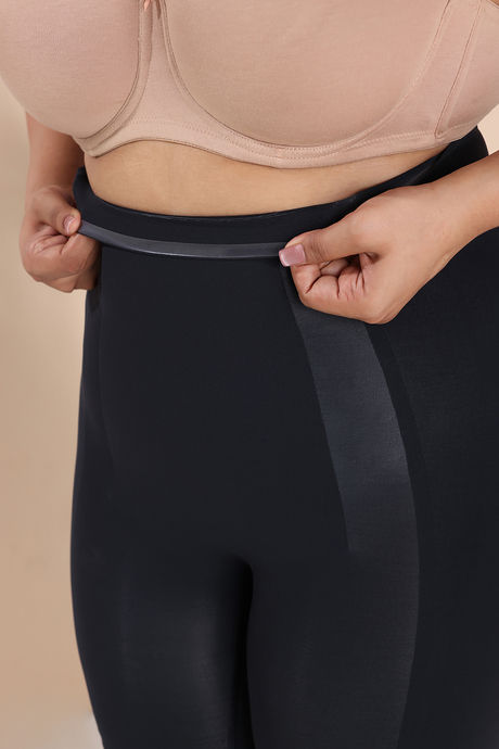 Zivame All Day Highwaist Thigh Shaper- Black — image 14