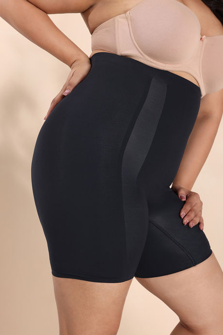 Zivame All Day Highwaist Thigh Shaper- Black — image 15