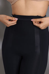 Zivame All Day Highwaist Thigh Shaper- Black — thumbnail 8