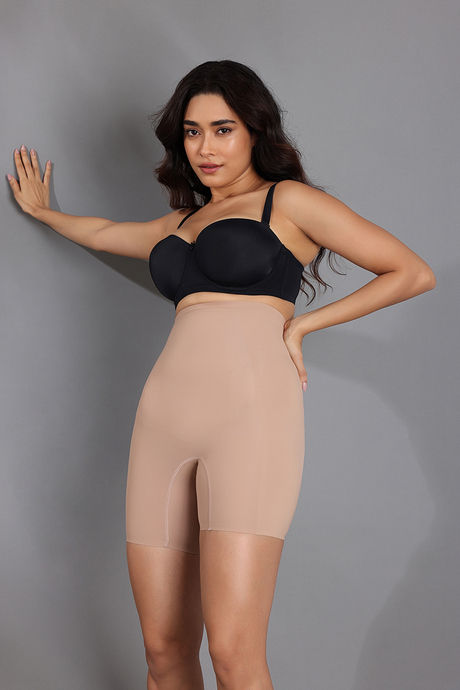 Zivame All Day Highwaist Thigh Shaper- Skin — image 11