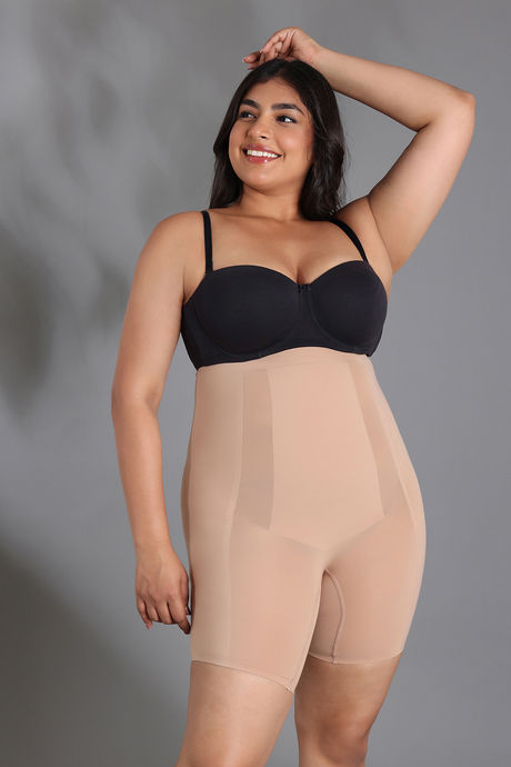 Zivame All Day Highwaist Thigh Shaper- Skin — image 2