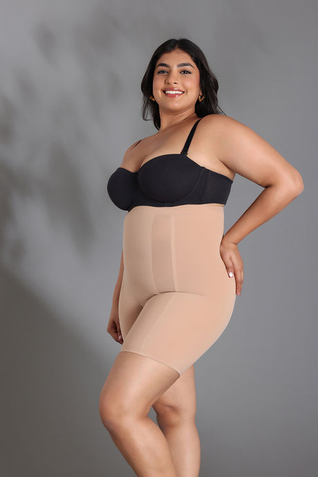 Zivame All Day Highwaist Thigh Shaper- Skin — image 3