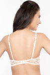 Zivame Lace Embrace Wired Moderate Push Up Rose Bra — thumbnail 2